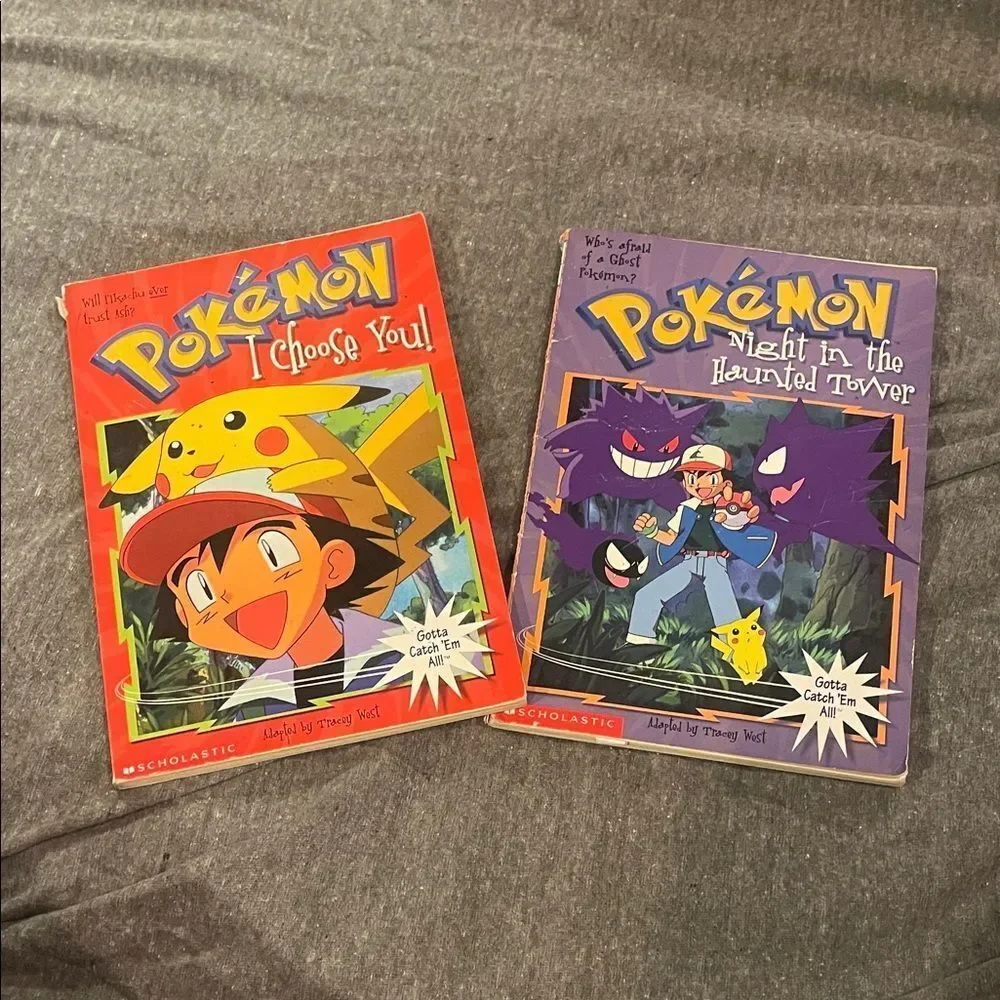 Pokemon Books Set